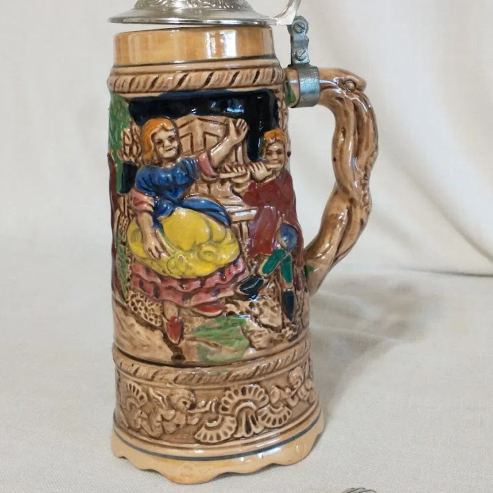 German Stein beer stein